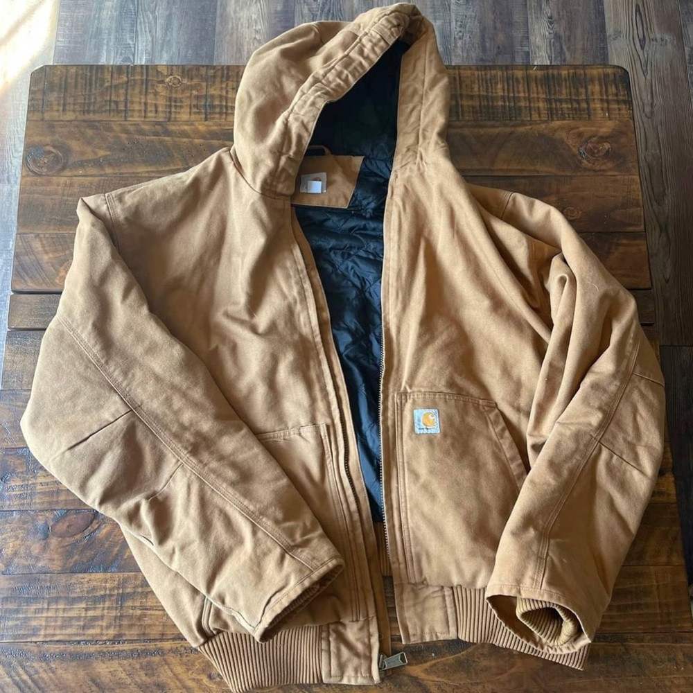 Men’s Carhartt Loose Fit Washed Duck Insulated Active Jacket